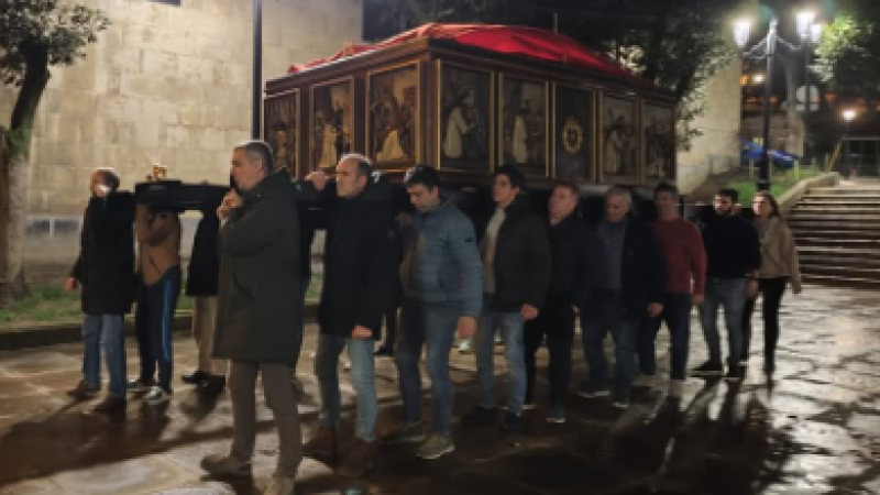 El Nazareno de Oviedo inicia los ensayos de braceros y braceras