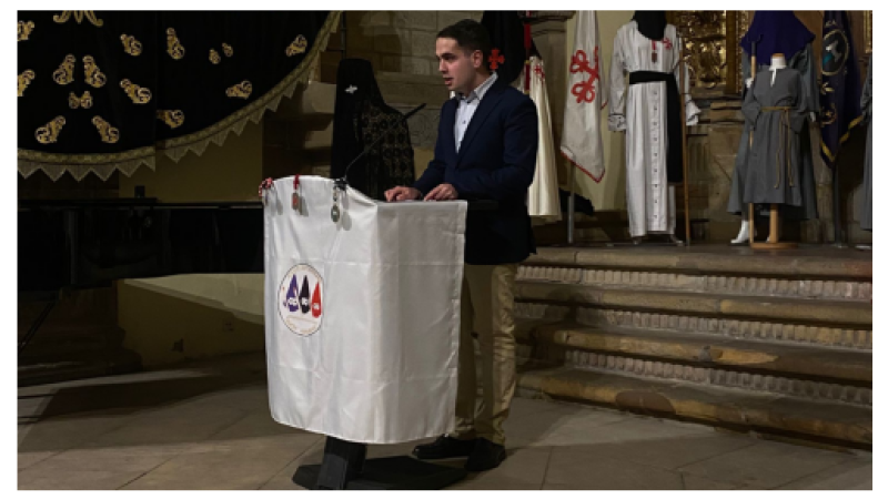 El Pregón Juvenil abre la Cuaresma cofrade en Gijón con una llamada a confiar en las nuevas generaciones